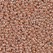 Miyuki 11/0 Seed beads 1072L - Galvanized Apricot Gold x100g