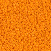 Miyuki 11/0 Seed Beads 406L - Opaque Light Orange x 100 g