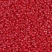 Miyuki 11/0 Seed beads 426 - Opaque Red Luster x100g
