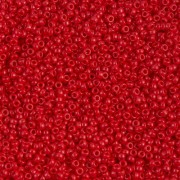 Miyuki 15/0 Seed beads 408 - Opaque Red x 100 g