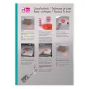 Diamond pendant 55 mm for Efcolor overglaze powder in copper x1