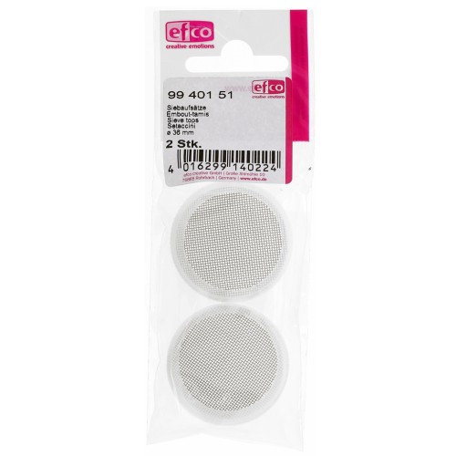 36 mm sifter tips for overglaze powder, 25 ml x 2