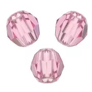 Perles rondes  PureCrystal 5000 3 mm - Rose x20