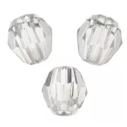 Perles rondes  PureCrystal 5000 3 mm - Crystal Silver Shade x20