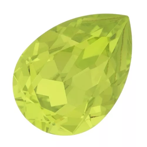 14x10mm Cabochon PureCrystal 4320 - Citrus Green x1