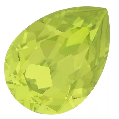18x13mm Cabochon PureCrystal 4320 - Citrus Green x1