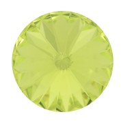 8mm PureCrystal 1122 Rivoli Round Stone - Citrus Green x1|raw }}