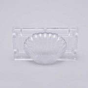 70x93mm Acrylic shell mould for candle creation x1|raw }}