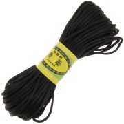 2mm Polyester rat tail cord - Black x20m|raw }}