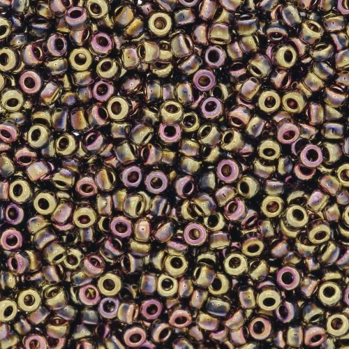Miyuki Seed Beads 15/0 55068 - Black California Pink x8g