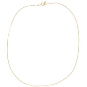 1.3mm Belcher chain chocker - Gold filled x41cm