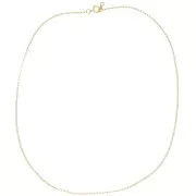 1.3mm Belcher chain chocker - Gold filled x41cm