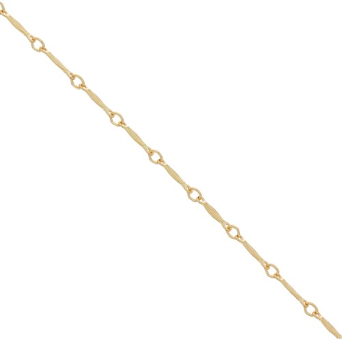 1.8mm fancy mesh Chain - Gold filled x20cm