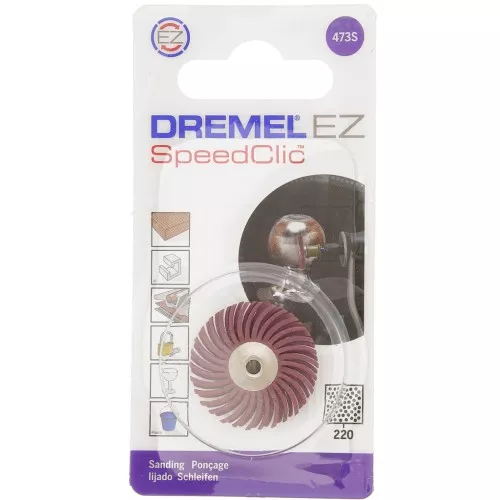 DREMEL® EZ SpeedClic : Fine sanding brush - grit 220 (473S) x1