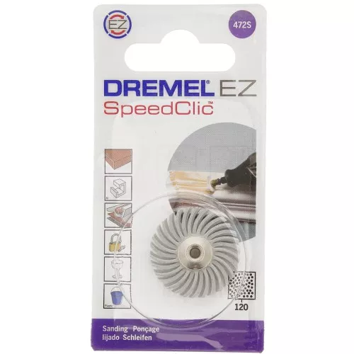 DREMEL® EZ SpeedClic : Fine sanding brush - grit 120 (472S) x1