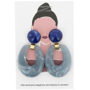 9x6cm Set of 20 jewellery holder cards earrings and necklaces - Women x1