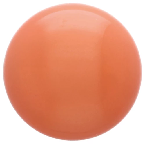 18mm Opaque resin cabochon - Terracotta x1