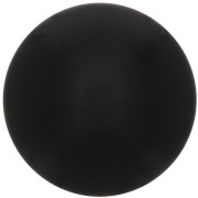 18mm Opaque resin cabochon - Black x1|raw }}