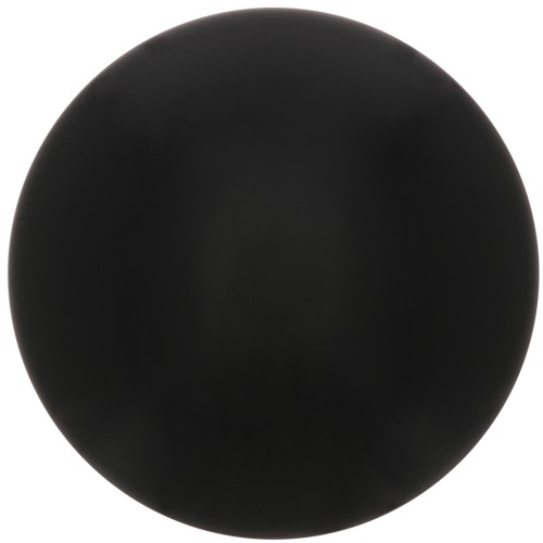 18mm Opaque resin cabochon - Black x1