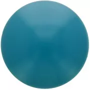 18mm Opaque resin cabochon - Pigeon Blue x1