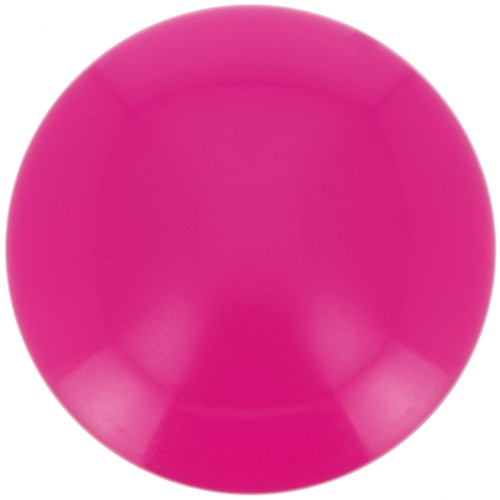 18mm Opaque resin cabochon - Fuchsia x1