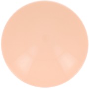 18mm Opaque resin cabochon - Apricot x1