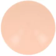 18mm Opaque resin cabochon - Apricot x1