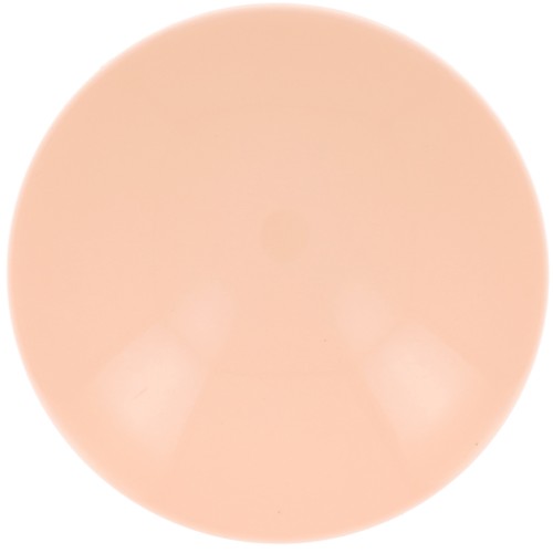 18mm Opaque resin cabochon - Apricot x1