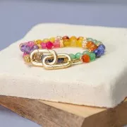 22x13mm Oval Lobster Clasp - Gold Tone x1