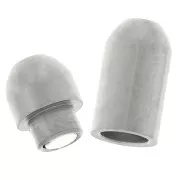 15mm 304 stainless steel magnetic clasp for 2mm cord x1