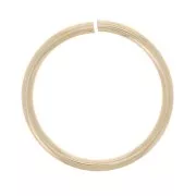 12x1mm Open jump ring - Gold filled x1