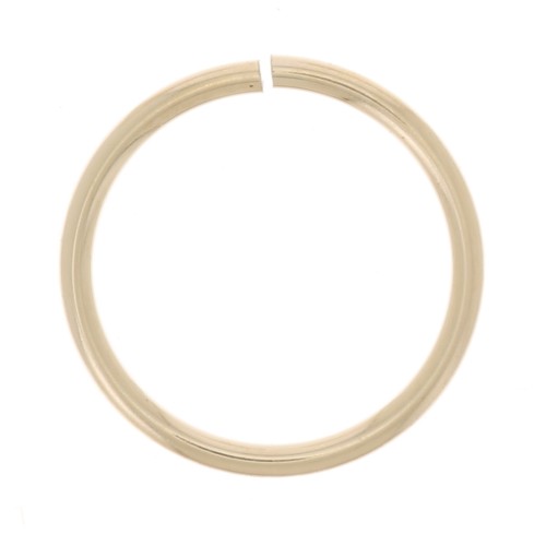 12x1mm Open jump ring - Gold filled x1
