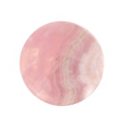 6mm round gemstone cabochon - Rhodochrosite x1