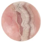 12mm round gemstone cabochon - Rhodochrosite x1