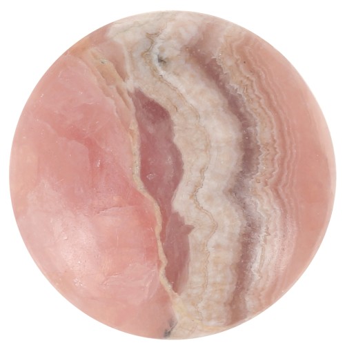 12mm round gemstone cabochon - Rhodochrosite x1
