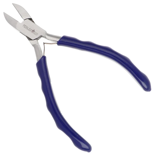 13.5cm Spring cutter with ergonomic handle by Perles&Co - Blue x1
