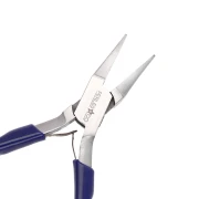14cm Flat spring pliers with ergonomic handle by Perles&Co - Blue x1