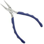 14cm Round spring pliers with ergonomic handle by Perles&Co - Blue x1