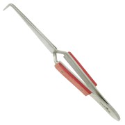 Soldering pliers - curved cross tweezers - 15cm self locking by Perles&Co x1|raw }}