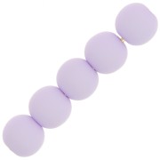 6mm Matte resin beads - Parma x10|raw }}