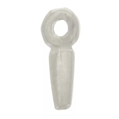 8x2mm Mini Dagger Charm - Silver Plated x5
