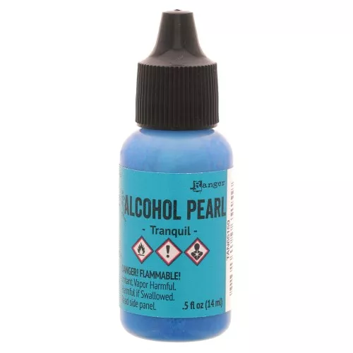 Transparent alcohol ink - Alcohol Pearl Tim Holtz - Tranquil x14ml