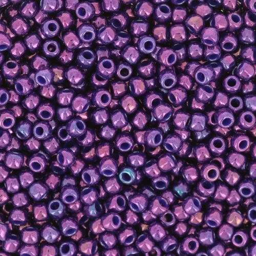 Toho Seed beads 11/0 TO11R461 - Higher Metallic Grape x8g