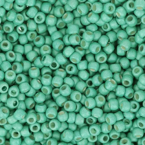 Toho Seed beads 11/0 TO11R561F - Light Teal Galvanized Mat x8g