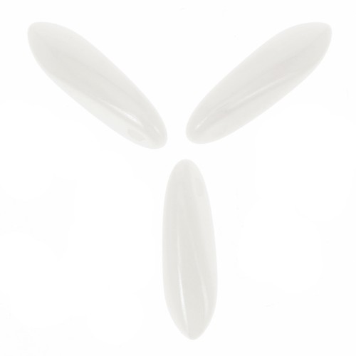 3x11mm Dagger - Snow White Iris Sfinx x50