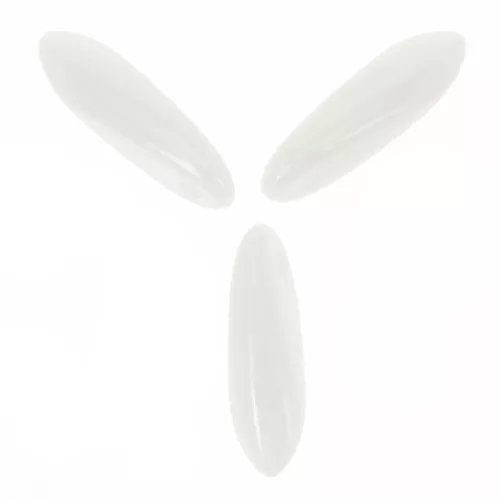 3x11mm Dagger - Snow White Iris Sfinx x50