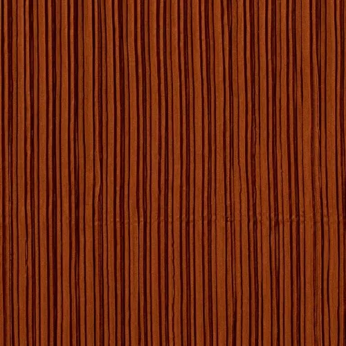 Pleated Polyviscose fabric - Caramel x10cm
