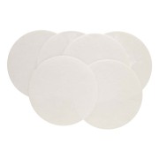 Lacy's Stiff Stuff - 9cm Circle - White x6