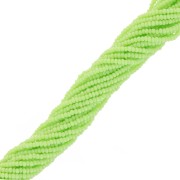Preciosa 13/0 Charlotte cut seed beads - Opaque Light Green x10g|raw }}