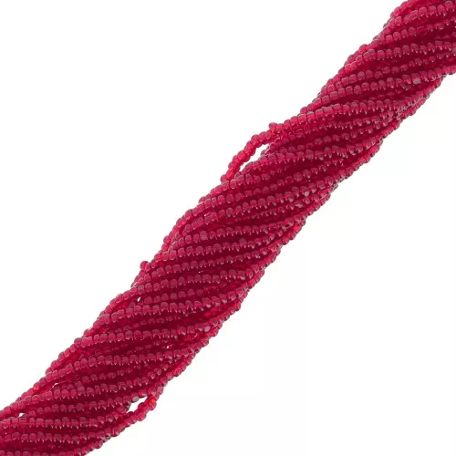 Preciosa 13/0 Charlotte cut seed beads - Siam x10g